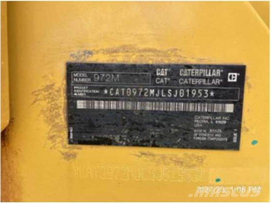 CAT 972M Φορτωτές με λάστιχα (Τροχοφόροι)