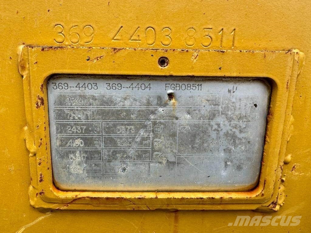 CAT 972M Φορτωτές με λάστιχα (Τροχοφόροι)