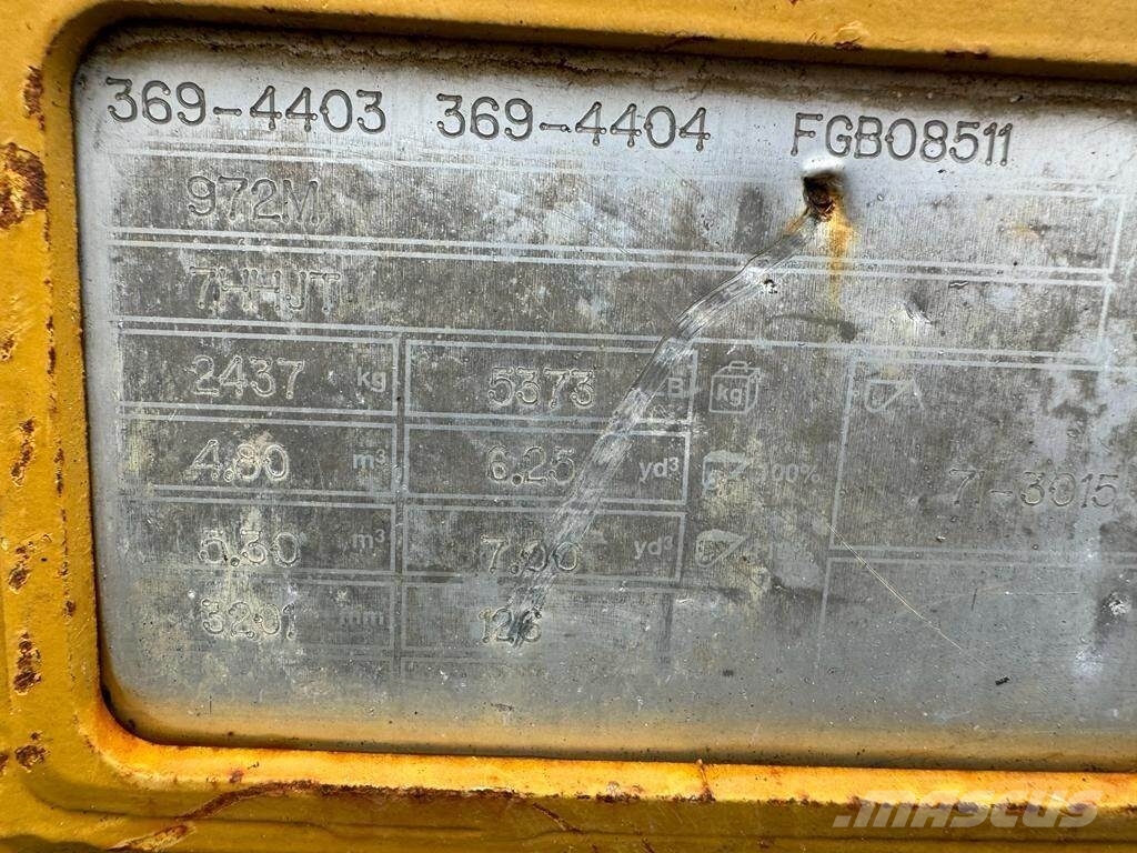 CAT 972M Φορτωτές με λάστιχα (Τροχοφόροι)