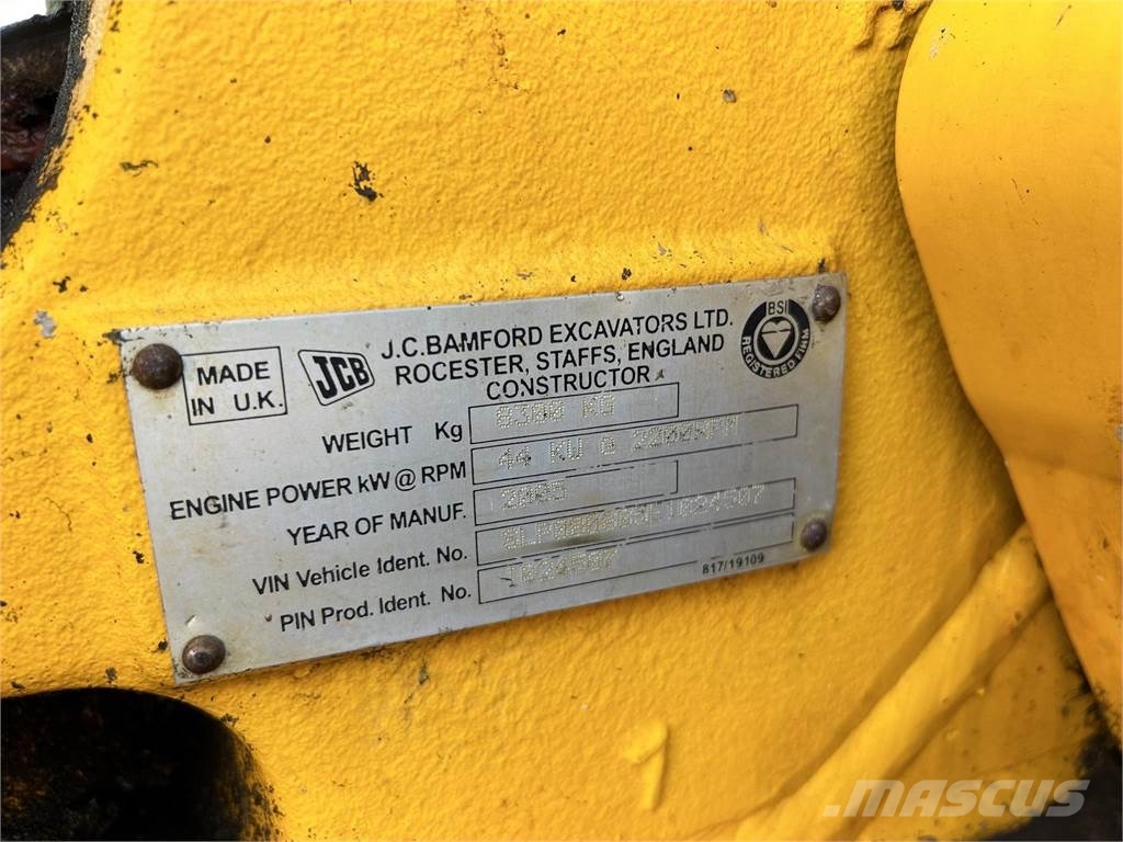 JCB 8080 ZTS 대형 굴삭기 29톤 이상