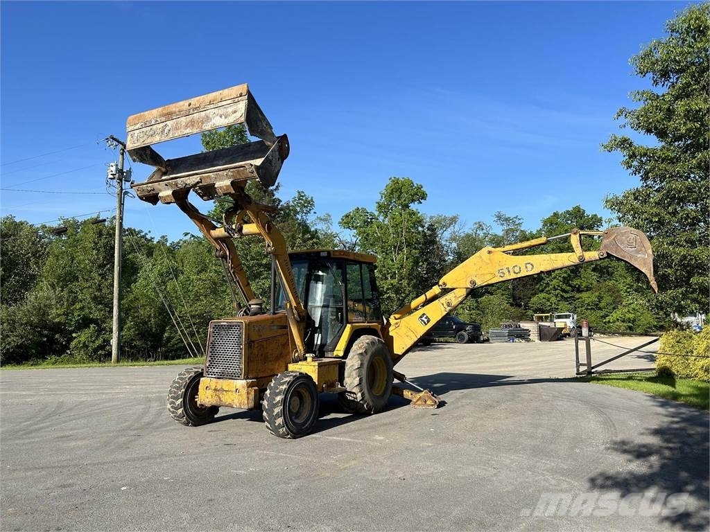 John Deere 510D لوادر ذات جرافات عكسية