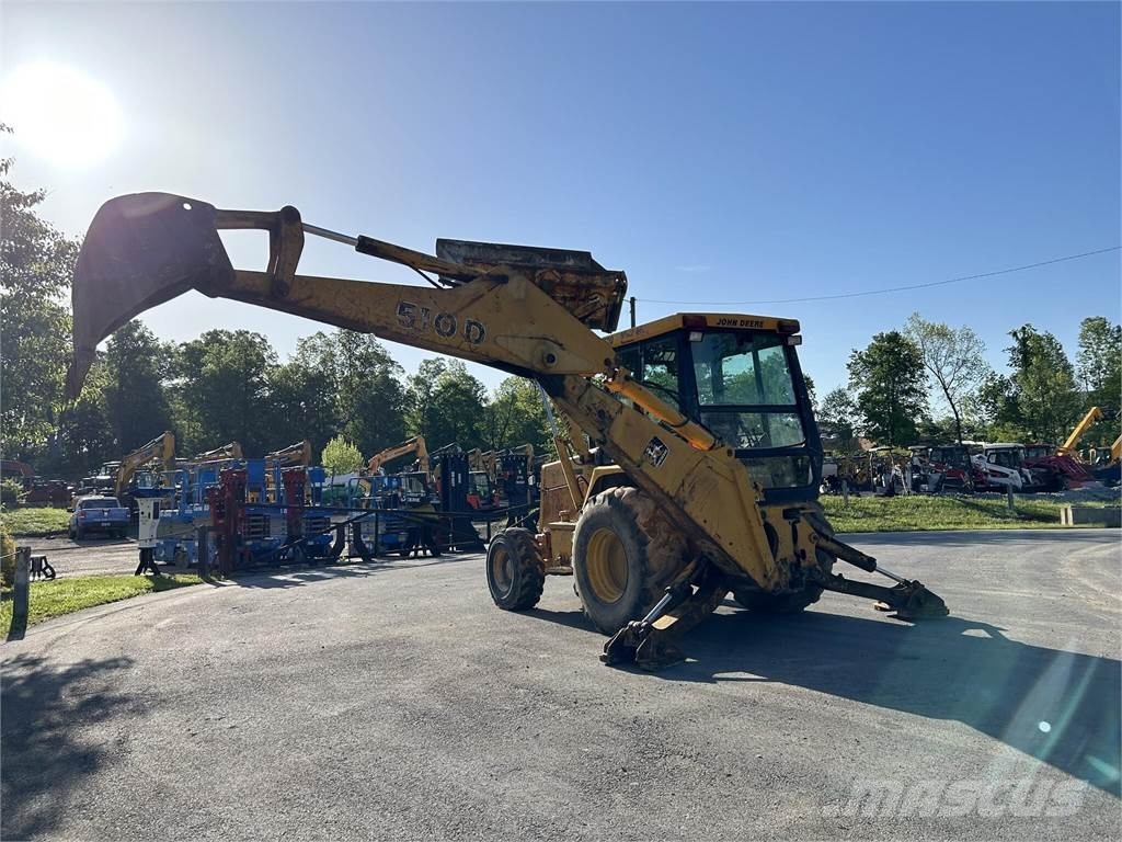 John Deere 510D لوادر ذات جرافات عكسية