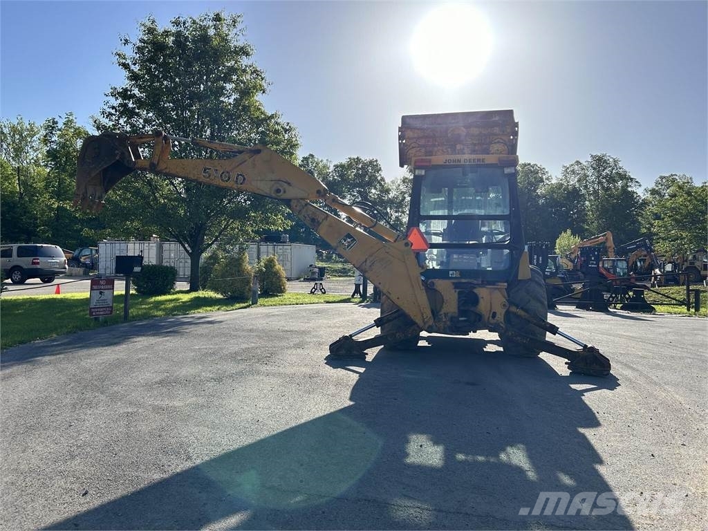 John Deere 510D لوادر ذات جرافات عكسية