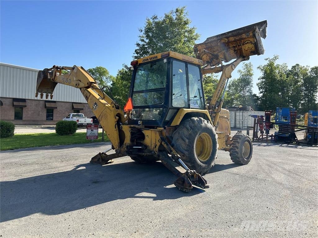 John Deere 510D لوادر ذات جرافات عكسية