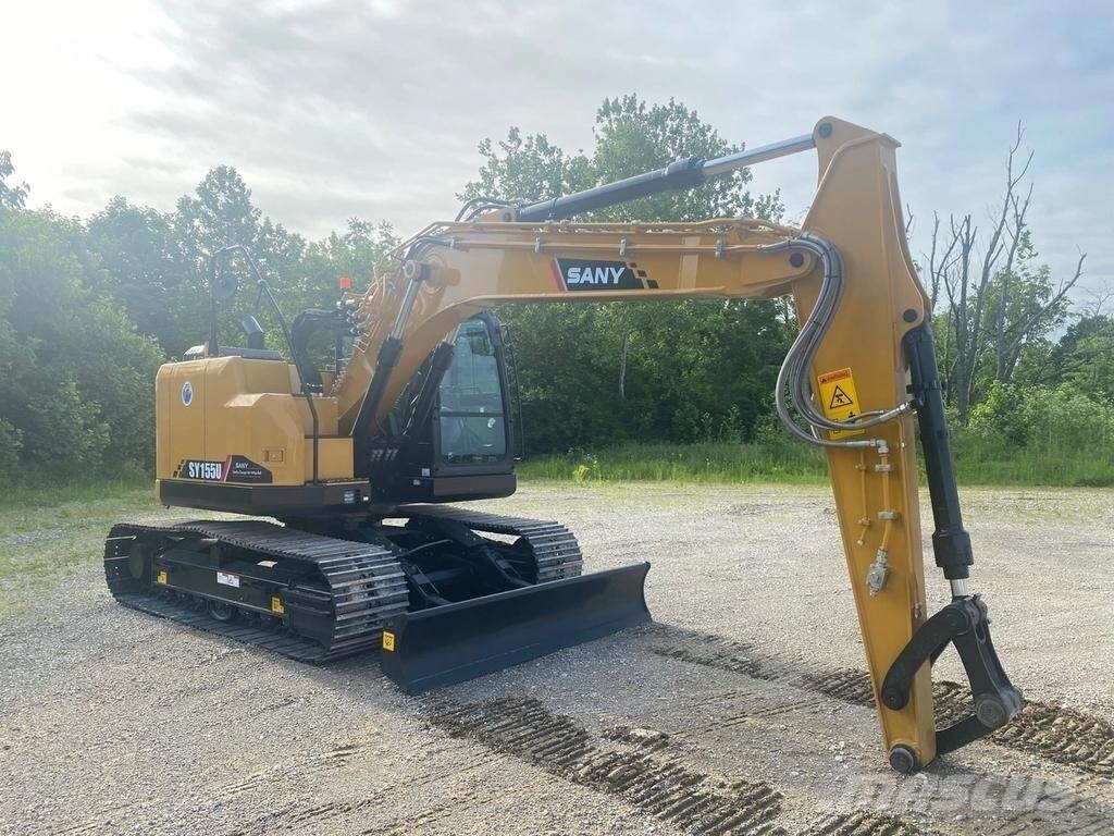 Sany SY155U Escavadeiras de esteiras