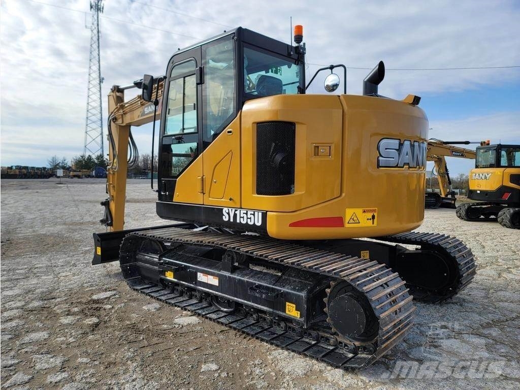 Sany SY155U Escavadeiras de esteiras