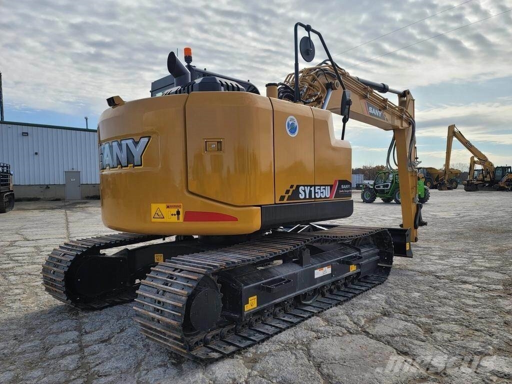 Sany SY155U Escavadeiras de esteiras