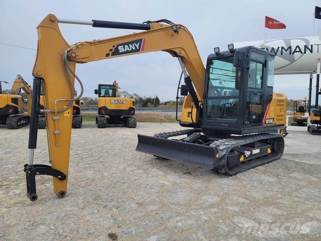 Sany SY75C Pásová rýpadla