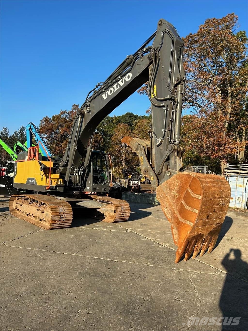 Volvo EC380EL 대형 굴삭기 29톤 이상