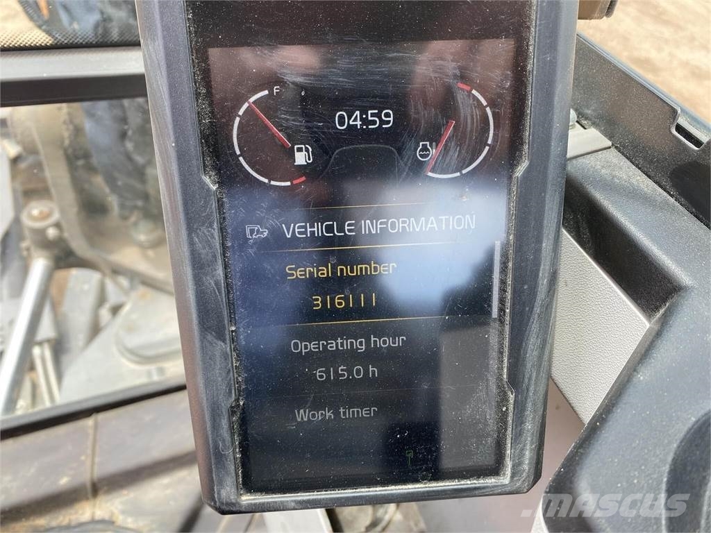 Volvo EC60E Paletli ekskavatörler