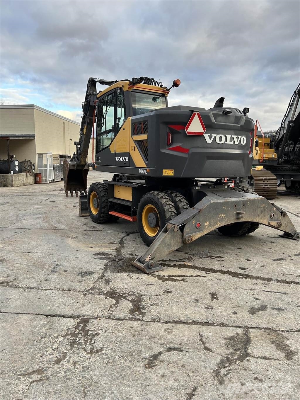 Volvo EWR170E Wielgraafmachines