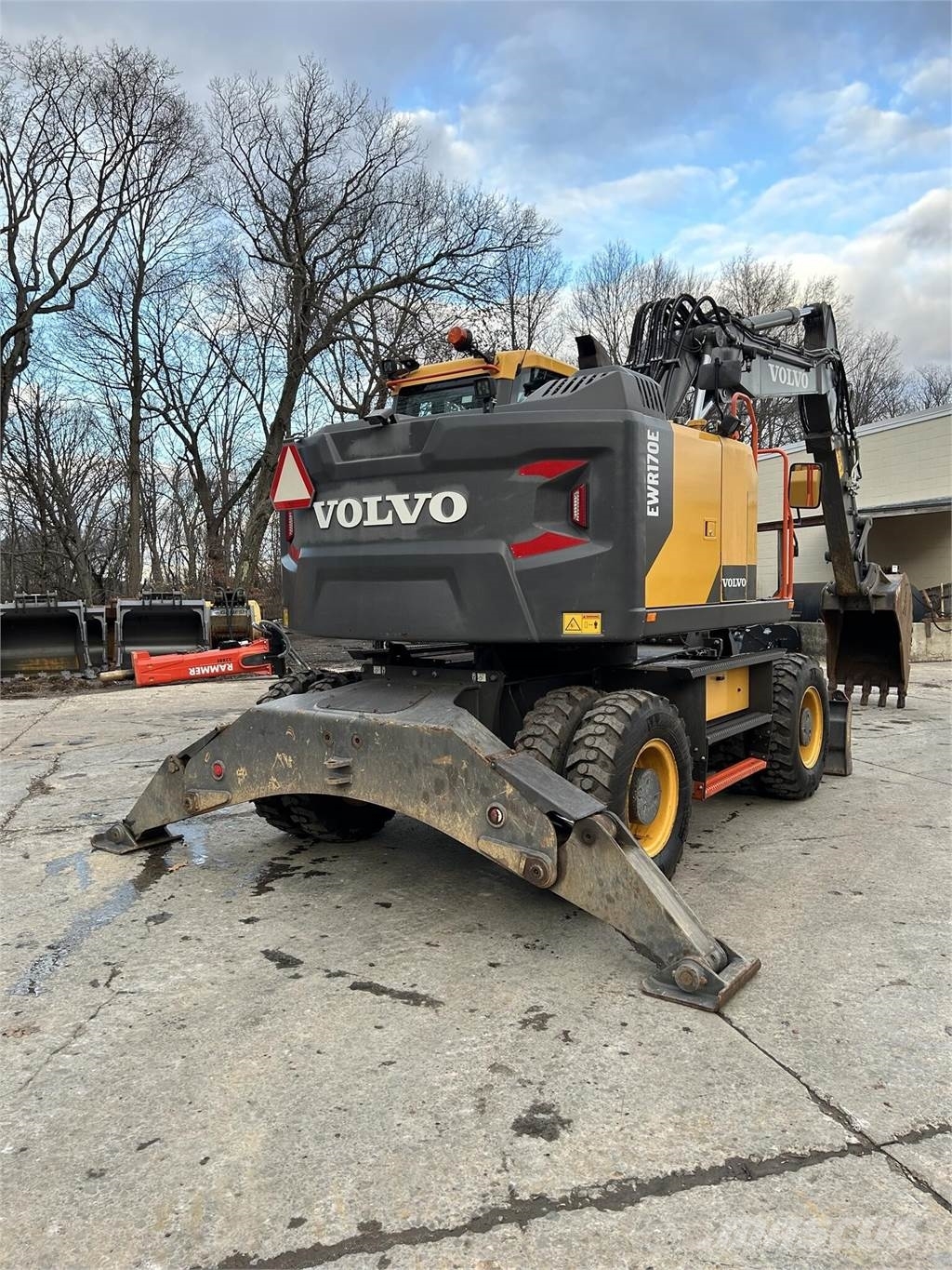 Volvo EWR170E Wielgraafmachines