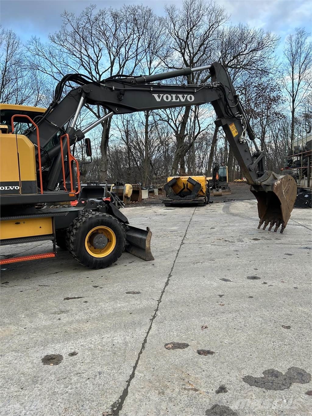 Volvo EWR170E Wielgraafmachines