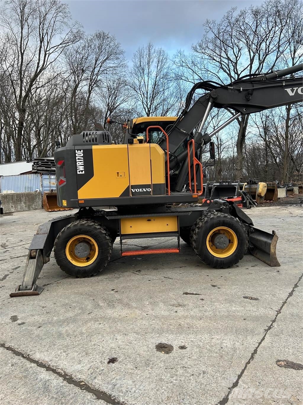 Volvo EWR170E Wielgraafmachines
