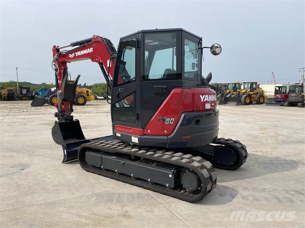 Yanmar VIO80 Εκσκαφείς με ερπύστριες