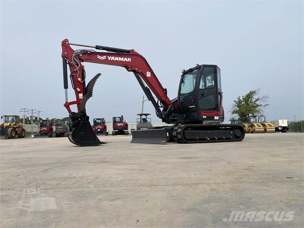 Yanmar VIO80 Εκσκαφείς με ερπύστριες