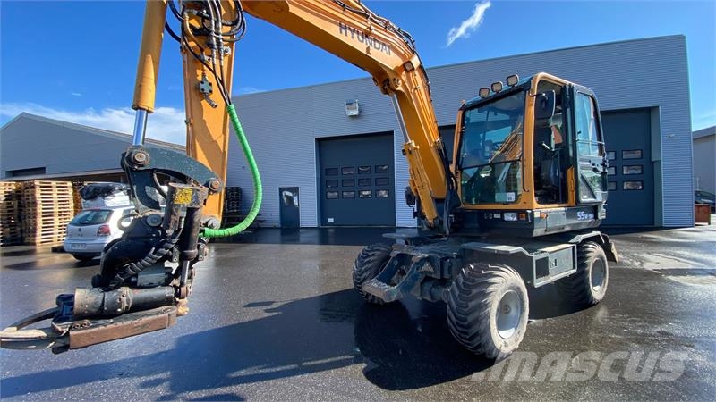 Hyundai 55W-9A Wielgraafmachines