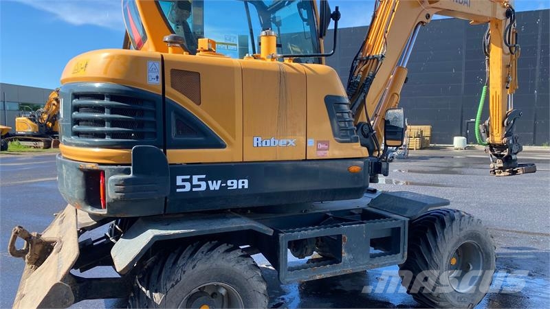 Hyundai 55W-9A Wielgraafmachines