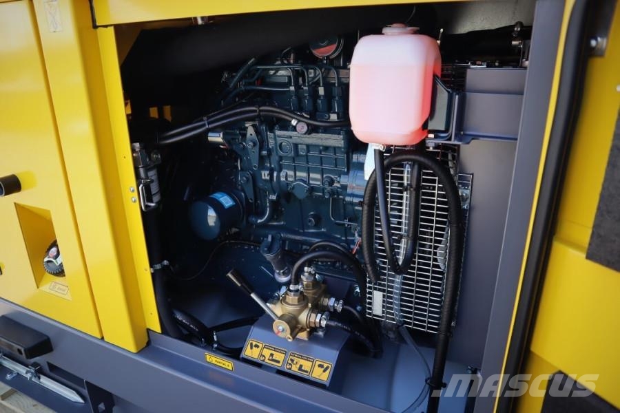 Atlas Copco QAS 40 ST3 Valid inspection, Diesel, 40 kVA ディーゼル発電機