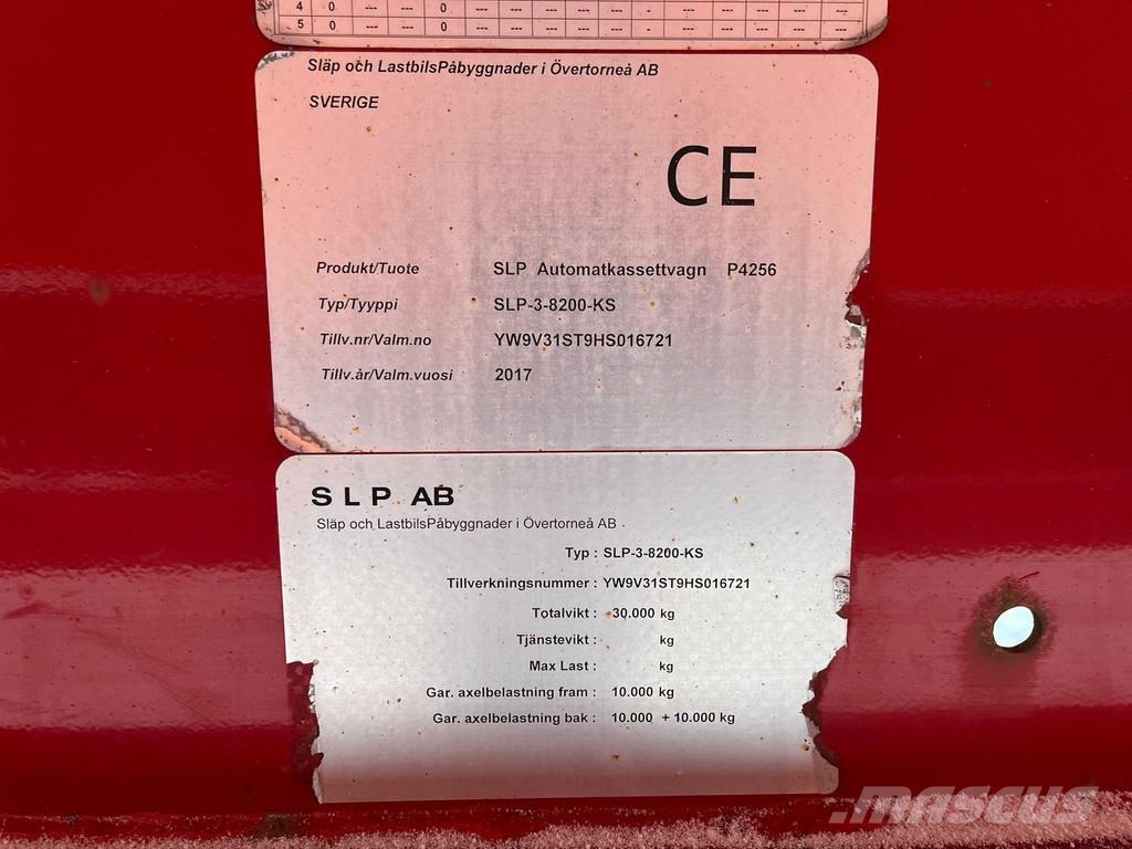 SLP 3-8200-KS BOX L=6066 mm Rimorchi ribaltabili