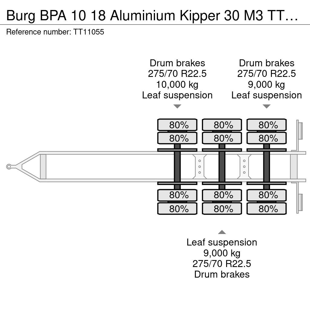 Burg BPA 10 18 Aluminium Kipper 30 M3 Kipper