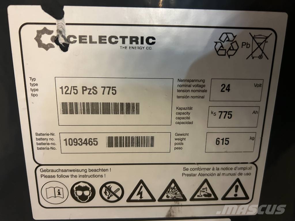 UniCarriers EPM100DTFVI655 معدات الرفع عالي المستوى