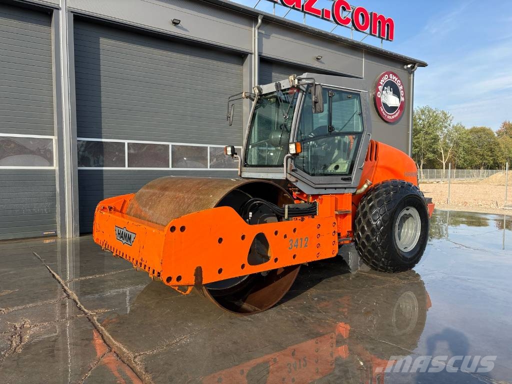 Hamm 3412 HT Walce jednobębnowe