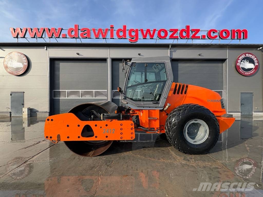 Hamm 3412 HT Walce jednobębnowe