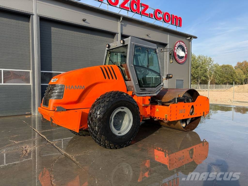 Hamm 3412 HT Walce jednobębnowe