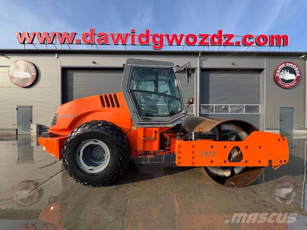 Hamm 3412 HT Walce jednobębnowe