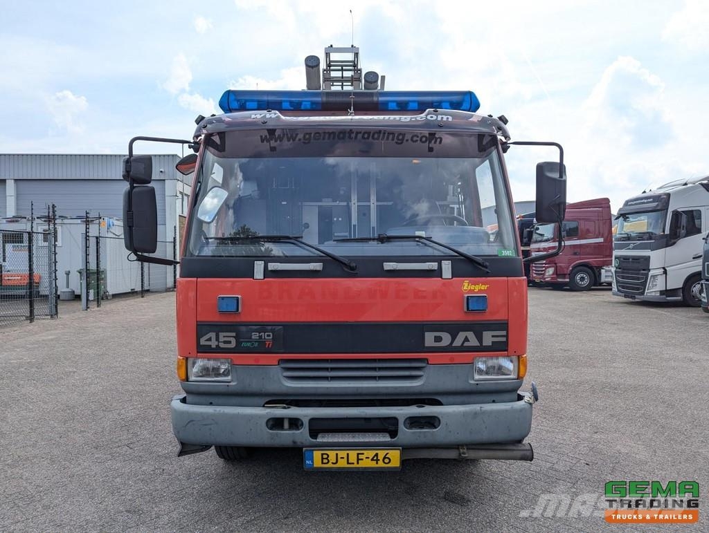DAF AE45CE 210FF 4x2 Euro2 Ziegler TS08 LD2.800 HD265 Hasičské vozy