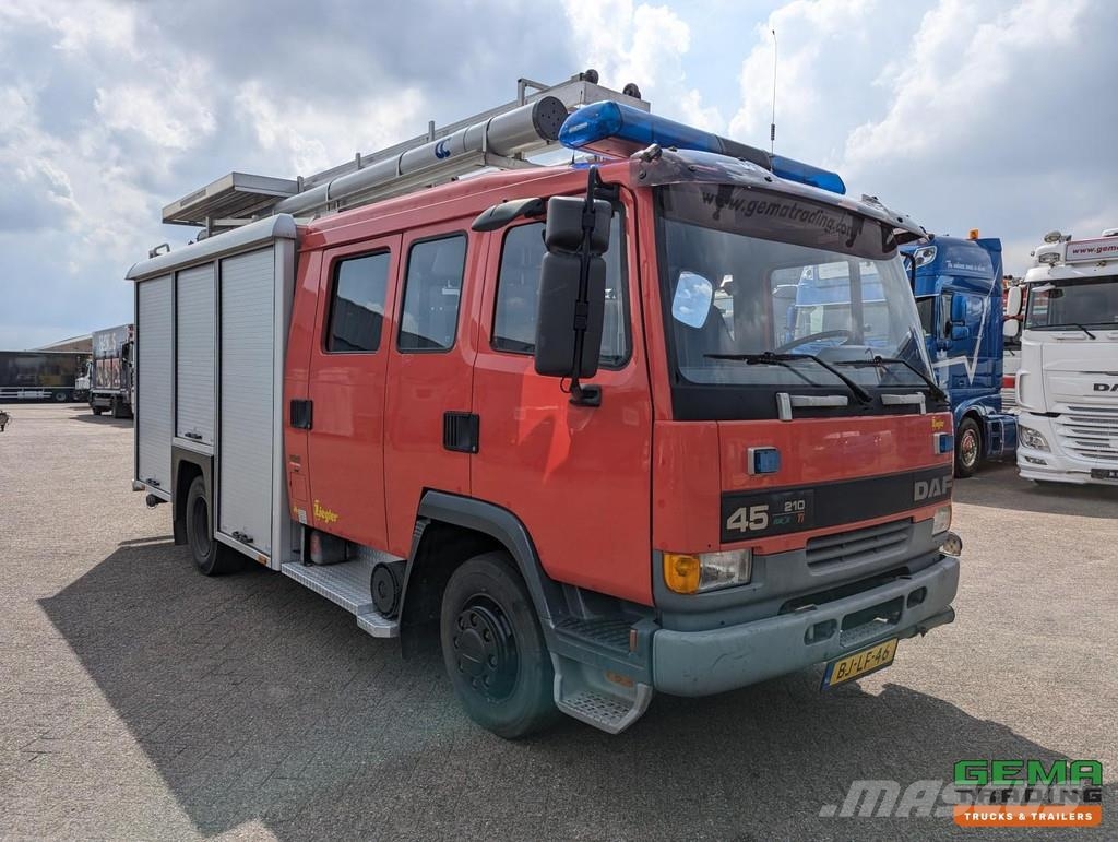 DAF AE45CE 210FF 4x2 Euro2 Ziegler TS08 LD2.800 HD265 Hasičské vozy