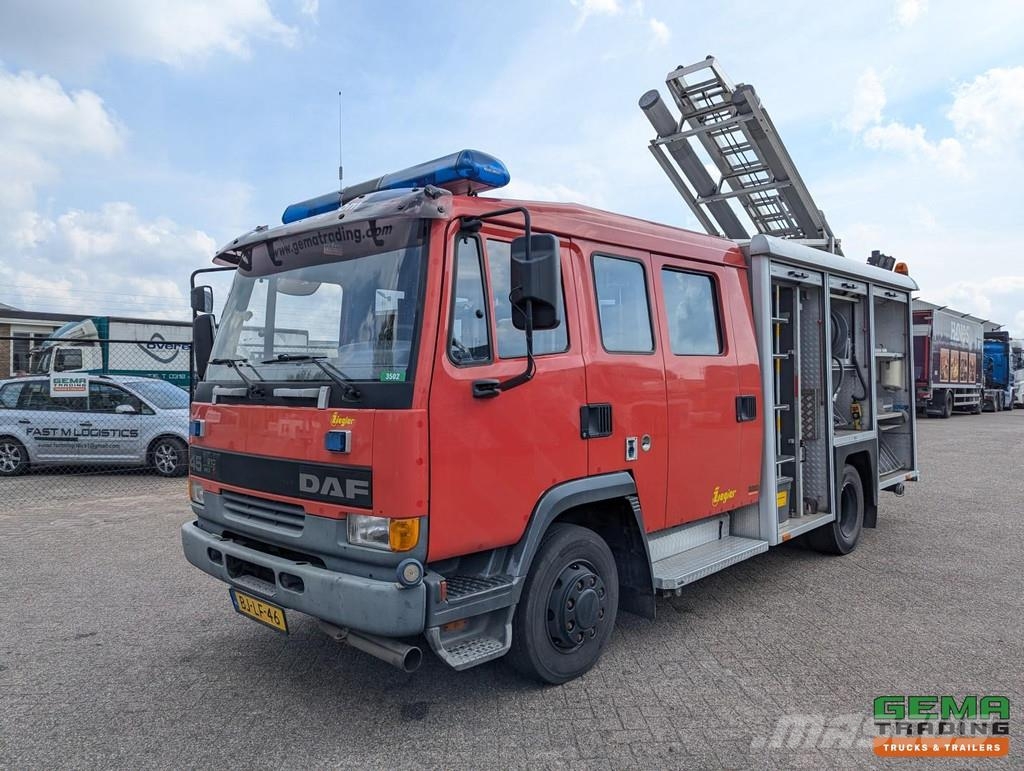 DAF AE45CE 210FF 4x2 Euro2 Ziegler TS08 LD2.800 HD265 Hasičské vozy