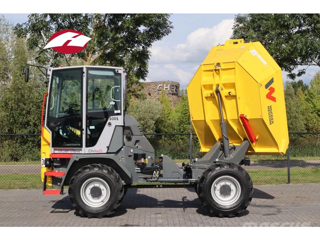 Wacker Neuson DV60 | DUAL VIEW | ROTATING | AIRCO | CENTRAL LUBE Artikulētie pašizgāzēji