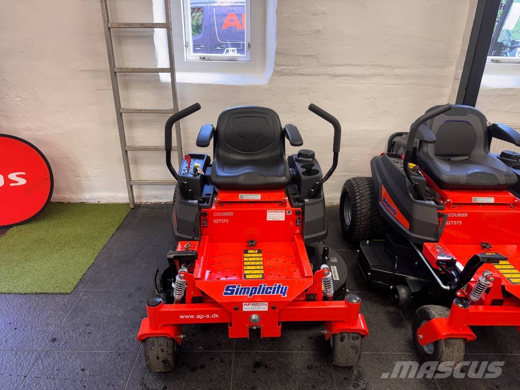 Simplicity ZT 175 IS m/bagudkast 0-kääntösäde leikkurit