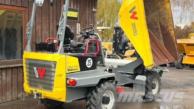 Wacker Neuson DW 40 Dúmpers de obra