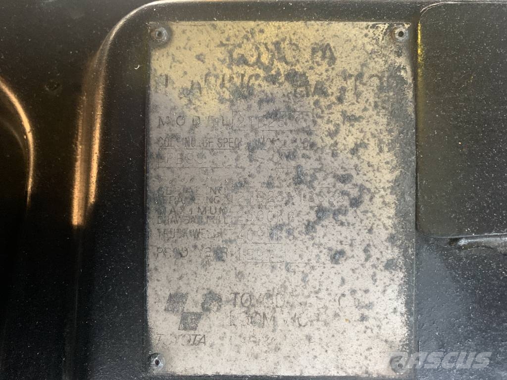 Toyota 2TD25 CLUTCH V-3212 EO Flyplassutstyr
