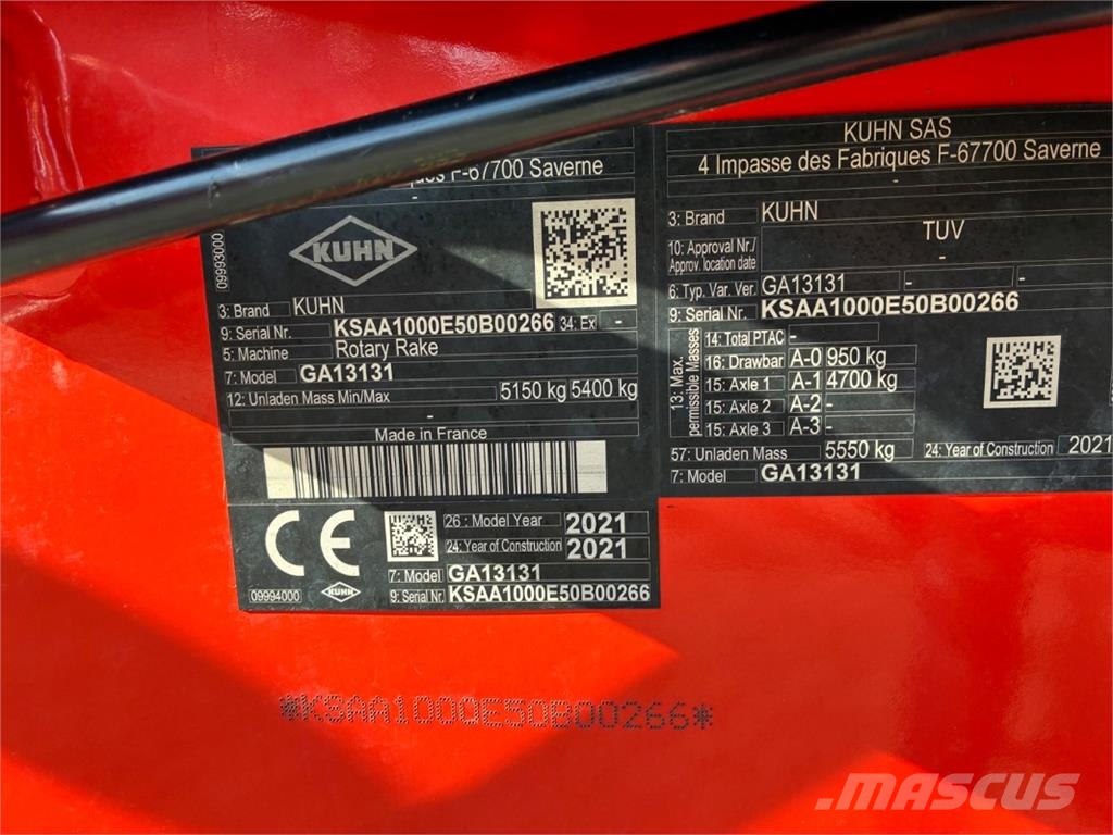 Kuhn GA13131 Schwader