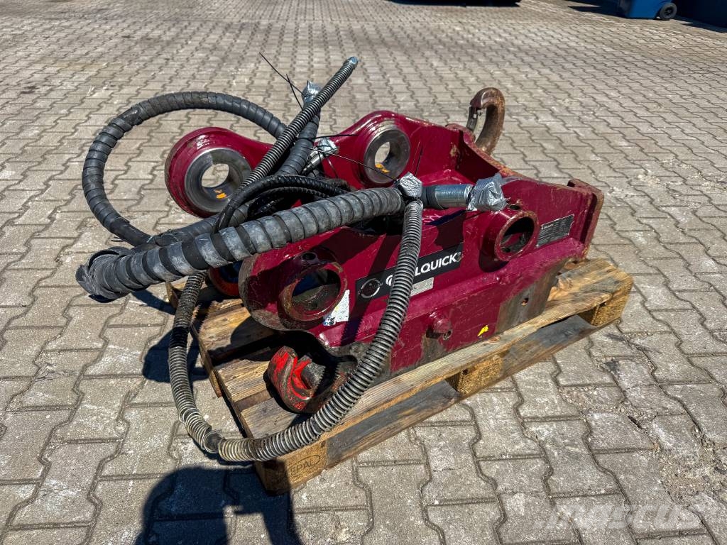 OilQuick OQ80SW vollhydr. GPS-Vorrüstung Conectores rápidos