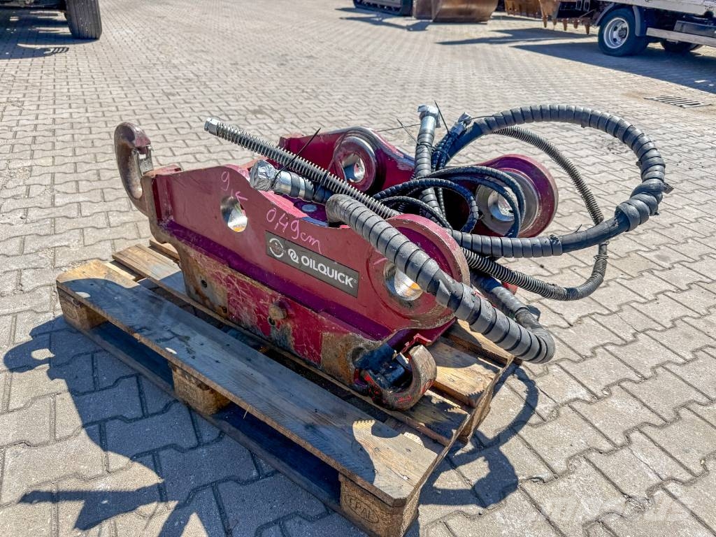 OilQuick OQ80SW vollhydr. GPS-Vorrüstung Conectores rápidos