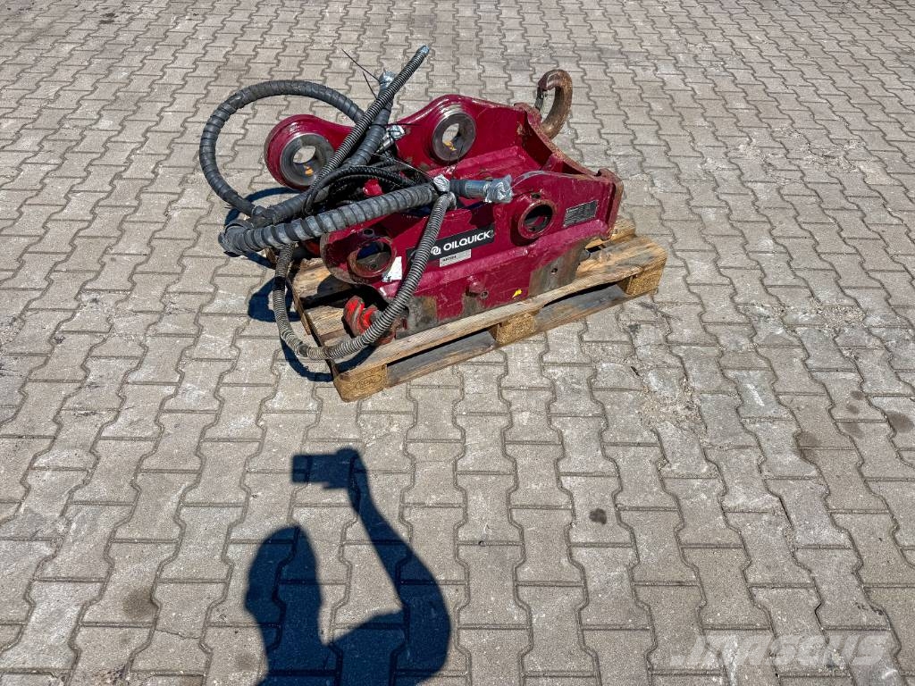 OilQuick OQ80SW vollhydr. GPS-Vorrüstung Conectores rápidos