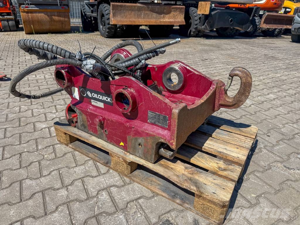 OilQuick OQ80SW vollhydr. GPS-Vorrüstung Conectores rápidos
