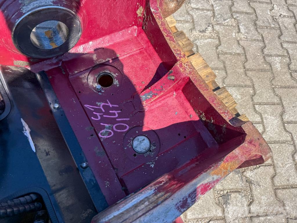 OilQuick OQ80SW vollhydr. GPS-Vorrüstung Conectores rápidos