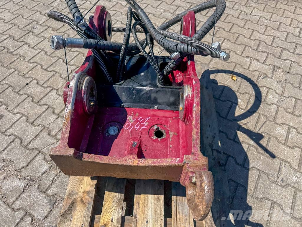 OilQuick OQ80SW vollhydr. GPS-Vorrüstung Conectores rápidos