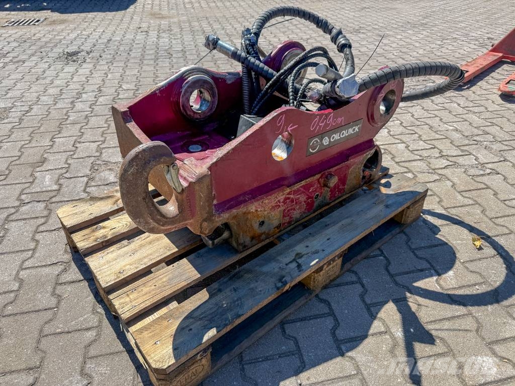 OilQuick OQ80SW vollhydr. GPS-Vorrüstung Conectores rápidos