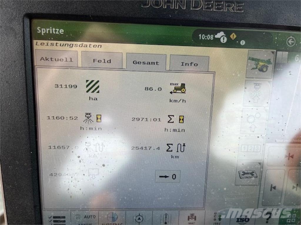John Deere M952I Vlečne škropilnice