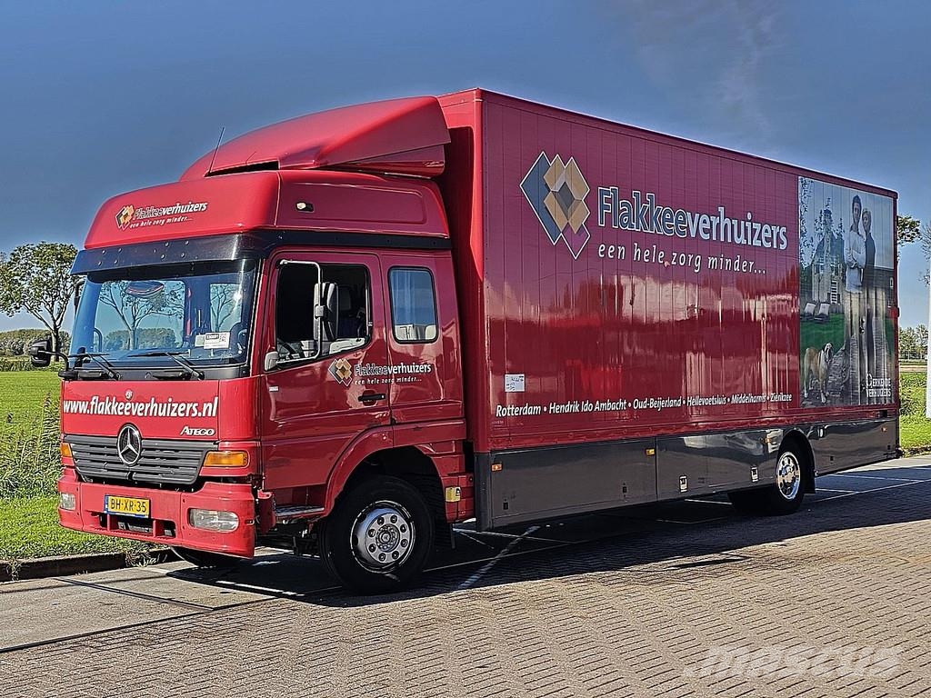 Mercedes-Benz ATEGO 1217 L Manual ボックスボディー、ウイング、箱車