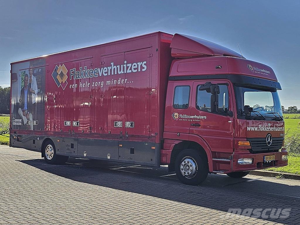 Mercedes-Benz ATEGO 1217 L Manual ボックスボディー、ウイング、箱車