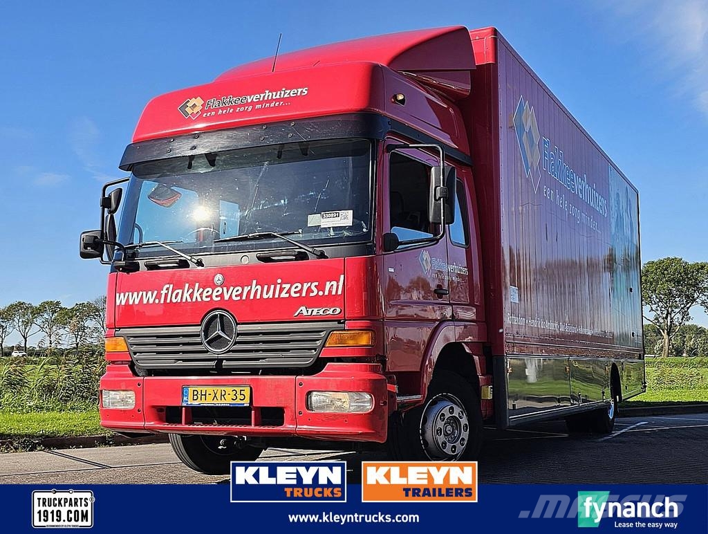 Mercedes-Benz ATEGO 1217 L Manual ボックスボディー、ウイング、箱車