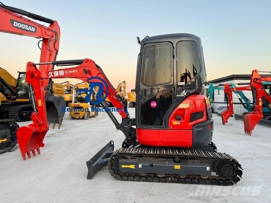 Kubota 30 Mini ekskavatörler, 7 tona dek